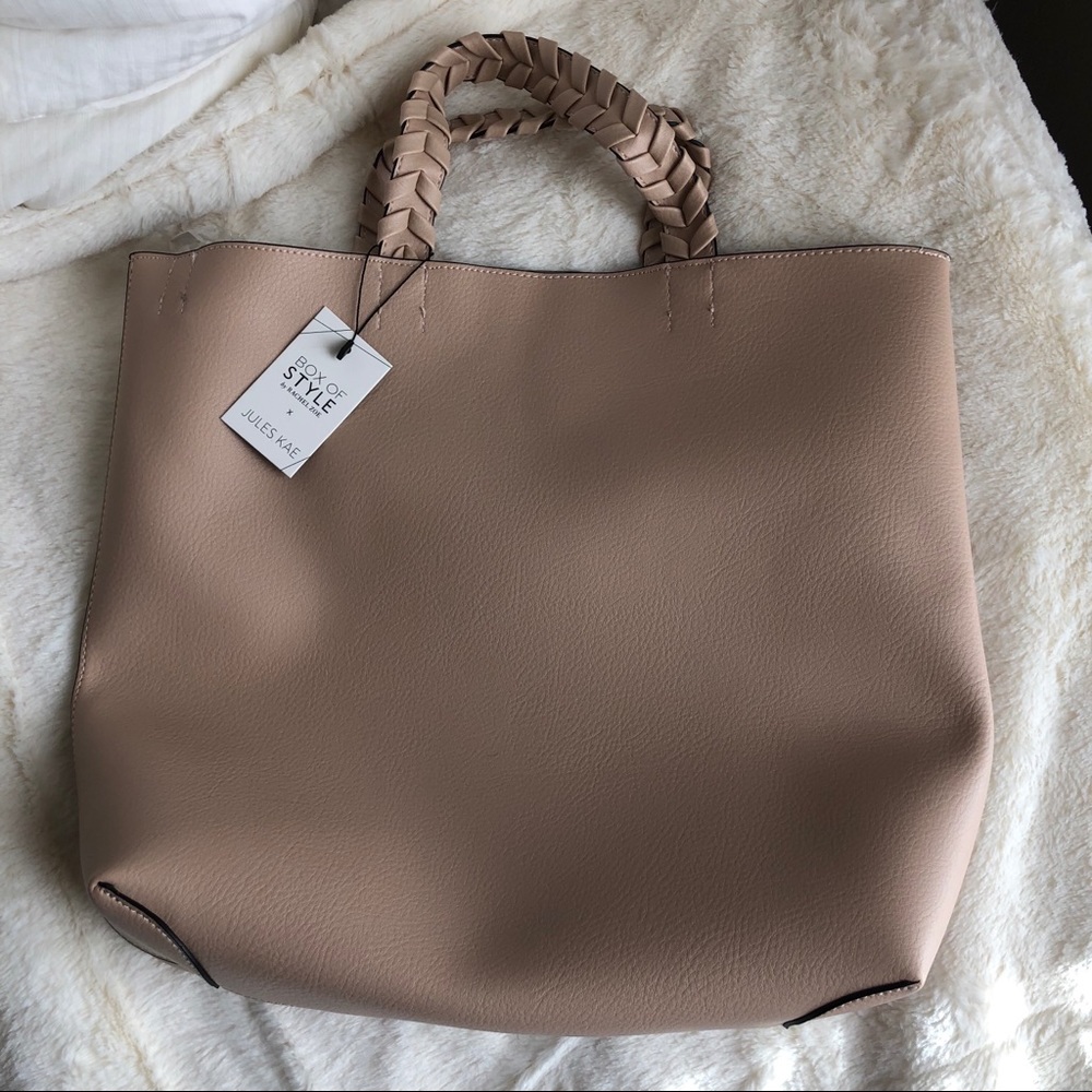 Jules Kae vegan leather tote